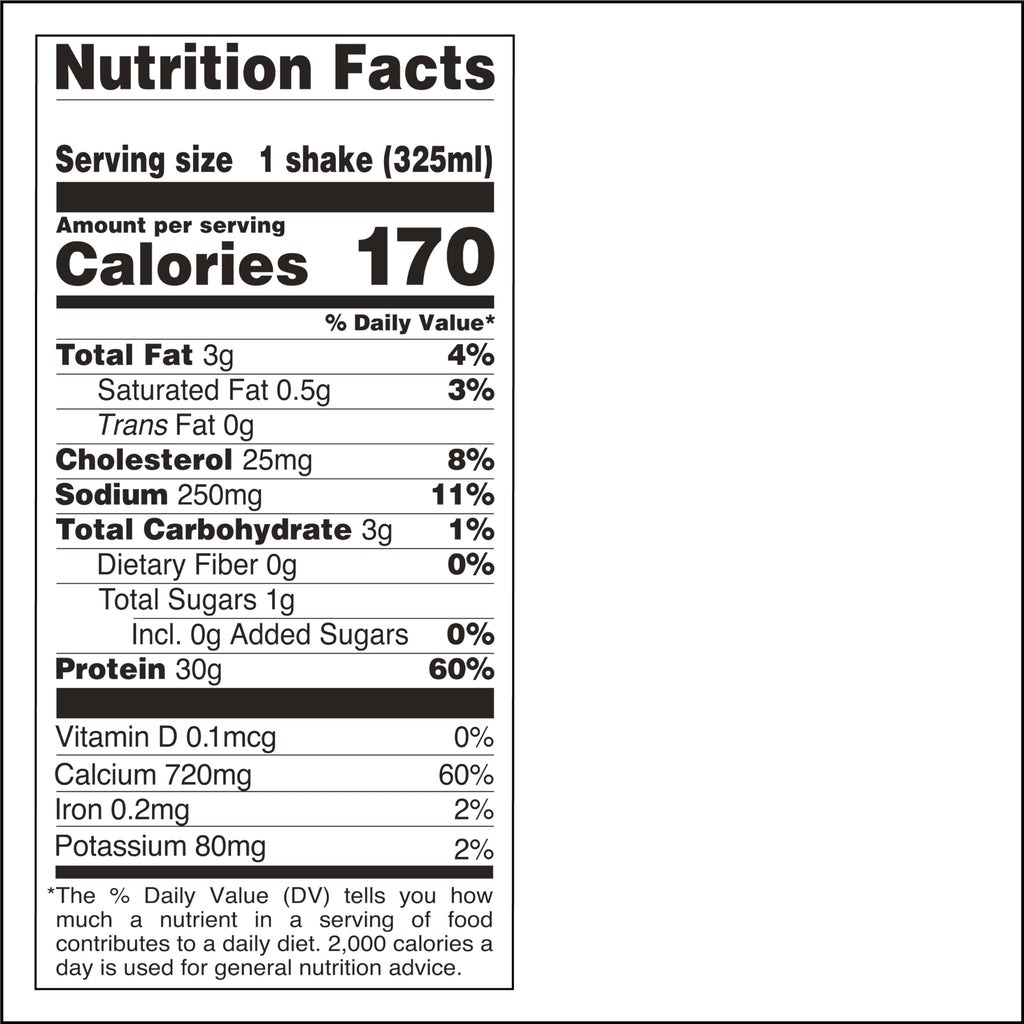Vanilla Protein Shake 30g Protein 11 fl.oz 4 Count Pack of 3 N45777