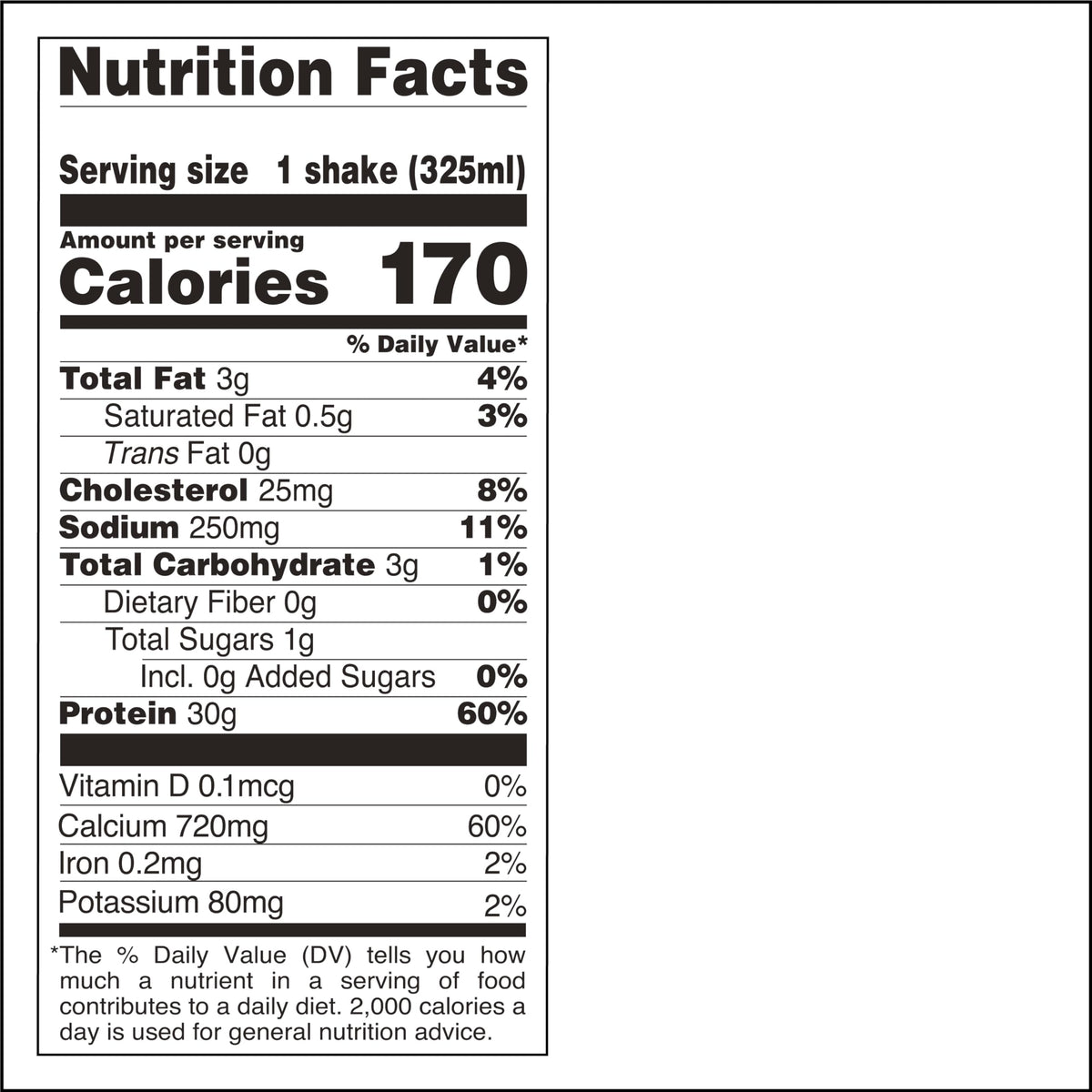 Vanilla Protein Shake 30g Protein 11 fl.oz 4 Count Pack of 3 N45777