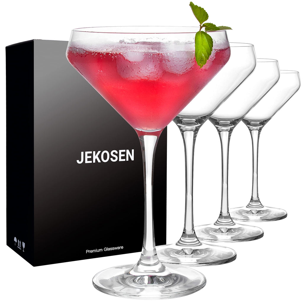 Clear 11 Ounce Set of 4 Cocktail Glasses Y940