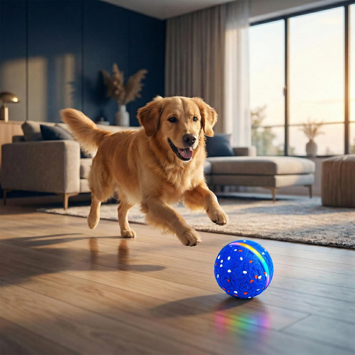 Interactive Dog Ball Toy 3 Modes V151