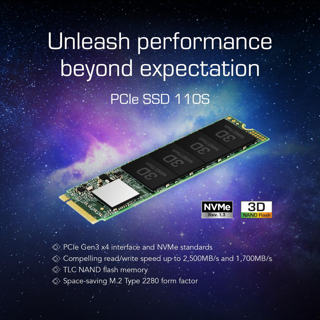 512GB PCIe 3.0 M.2 2280 SSD V74745