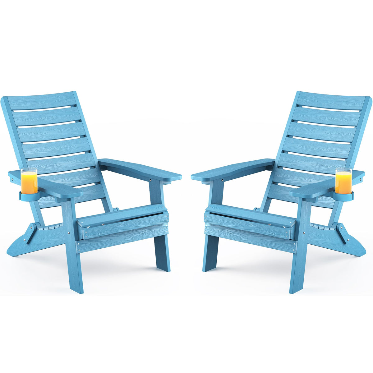 Blue Adirondack Chair Set of 2 R814532