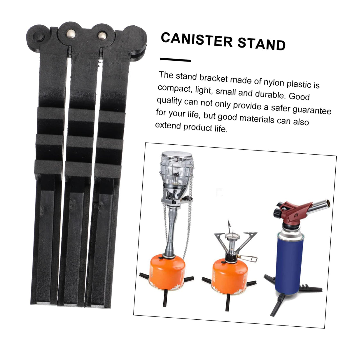 Canister Holder and Stove Tripod Stand H7113