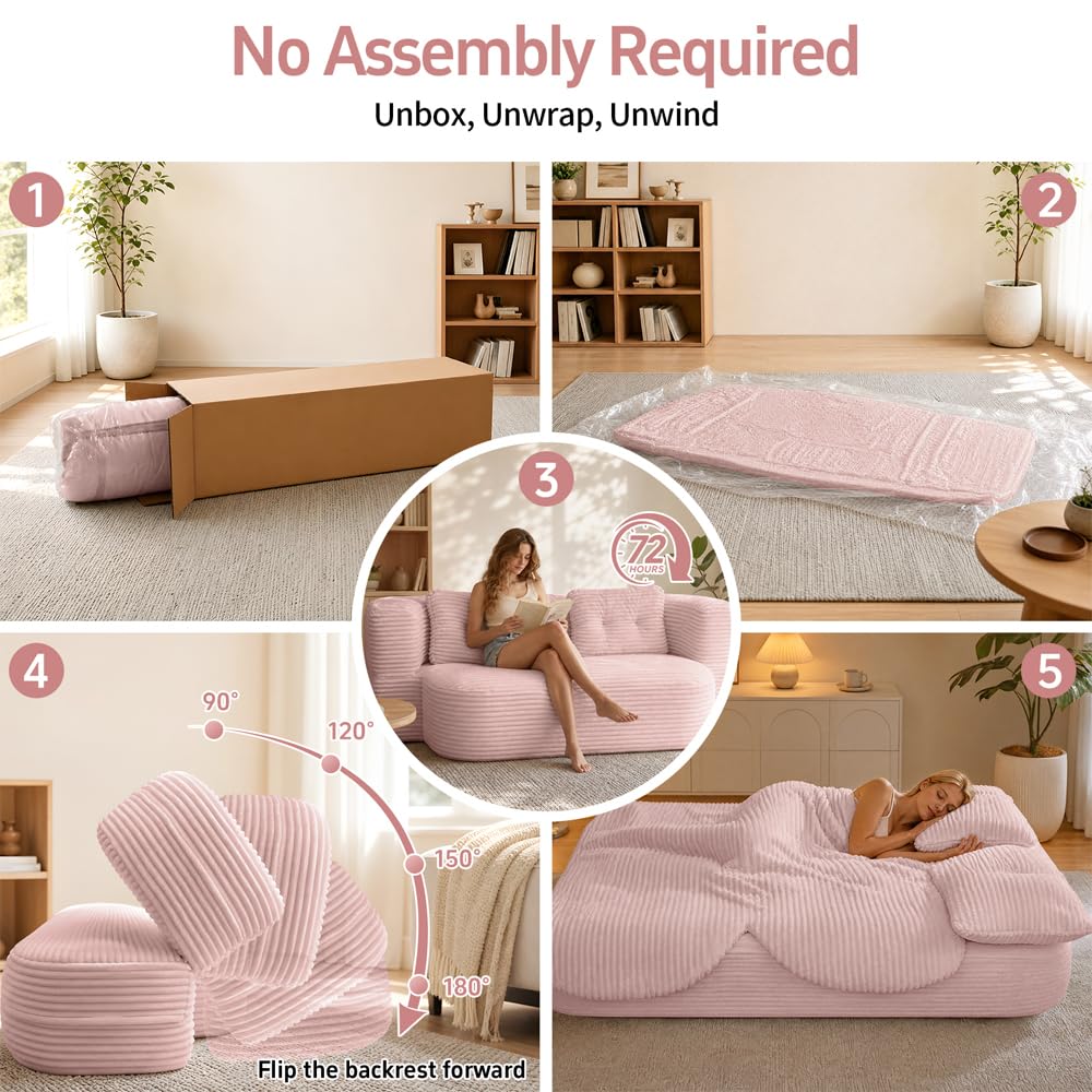 78" Full-Size Convertible Sofa D5759