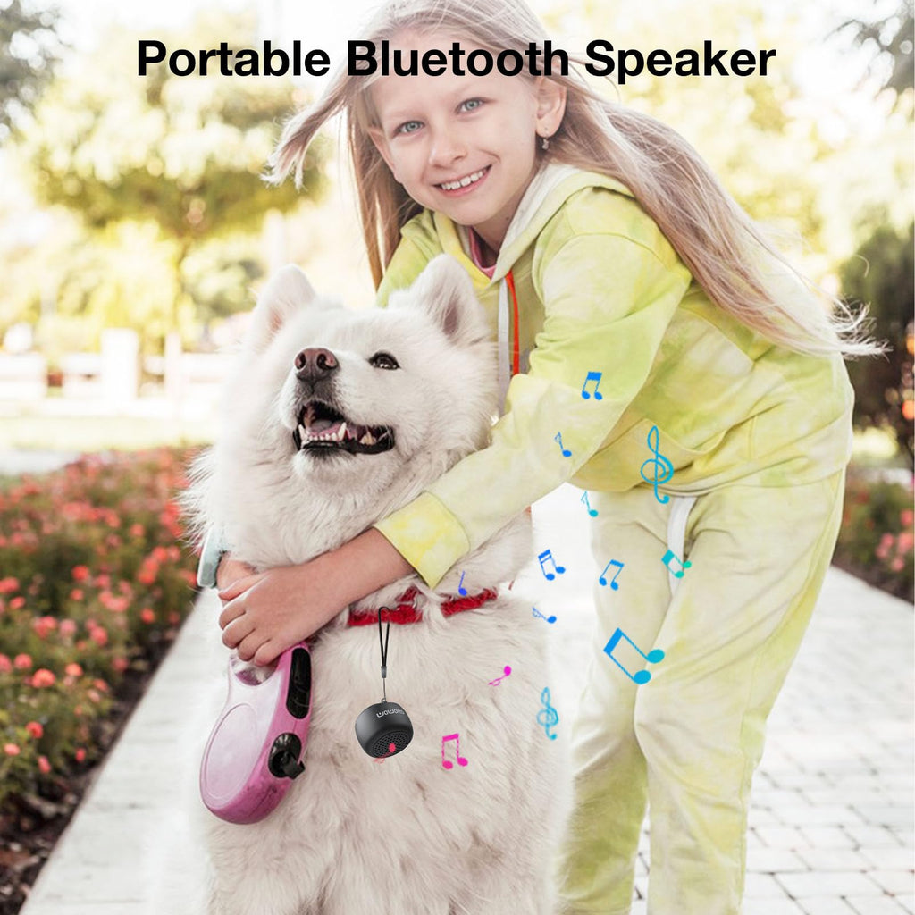 Black Mini Bluetooth Speaker with Built-in Mic V41549