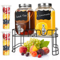 1 Gallon Glass Beverage Dispenser Jars Z90494