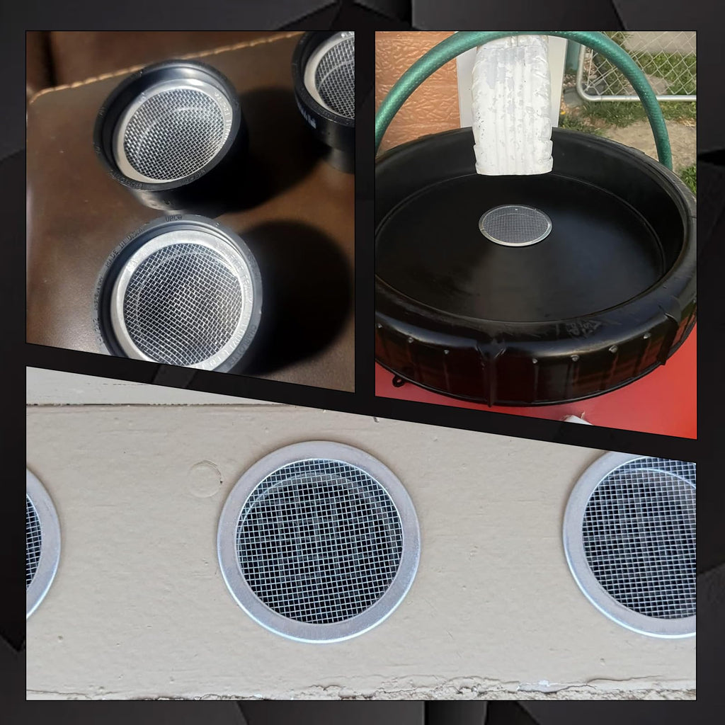 2-Inch Round Open Screen Vent 6 Pack V67401