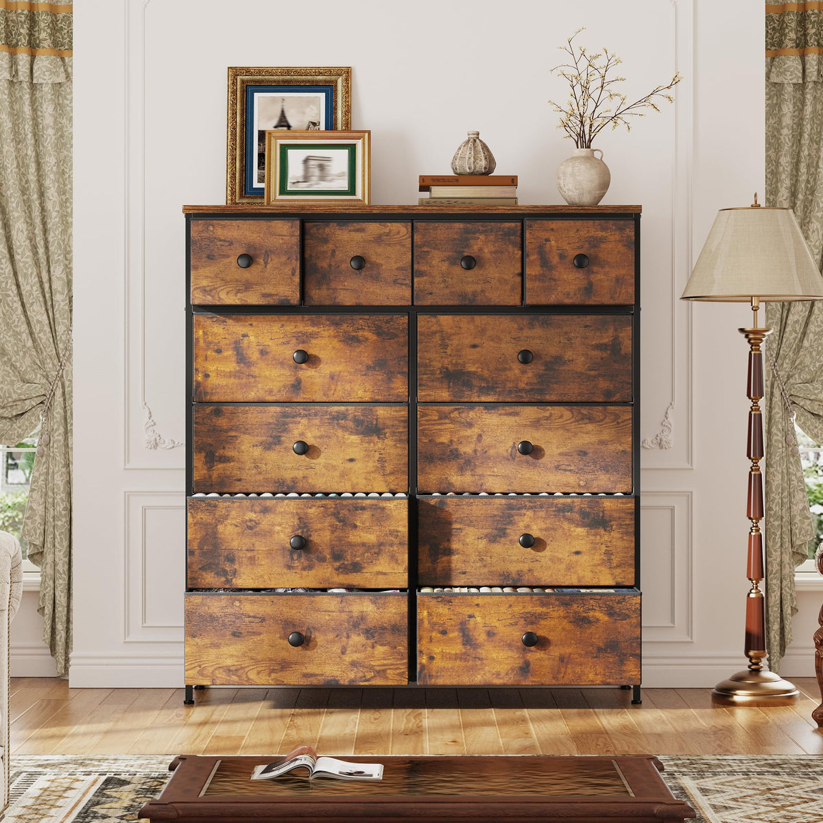 12 Drawer Dresser C928