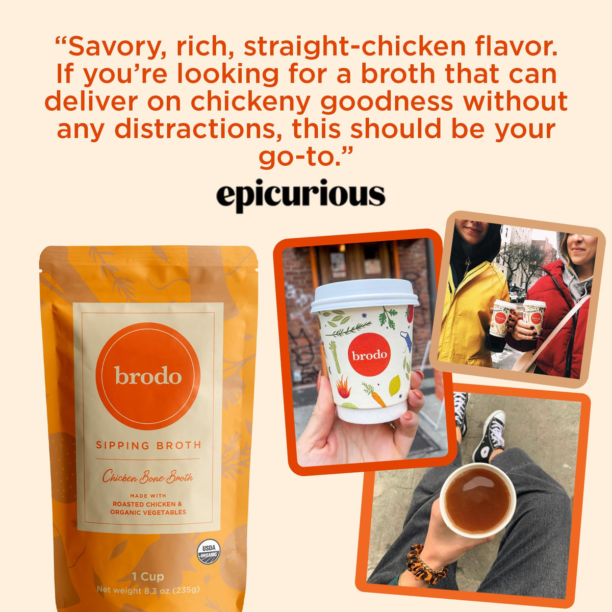 Grass-Fed Beef Bone Broth 8.3 oz Q82153