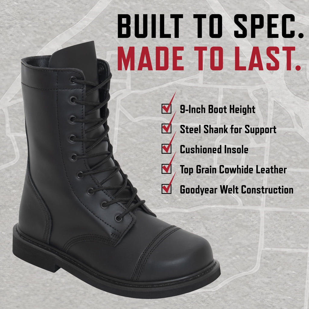 9 Inch Paratrooper Boots Q258278