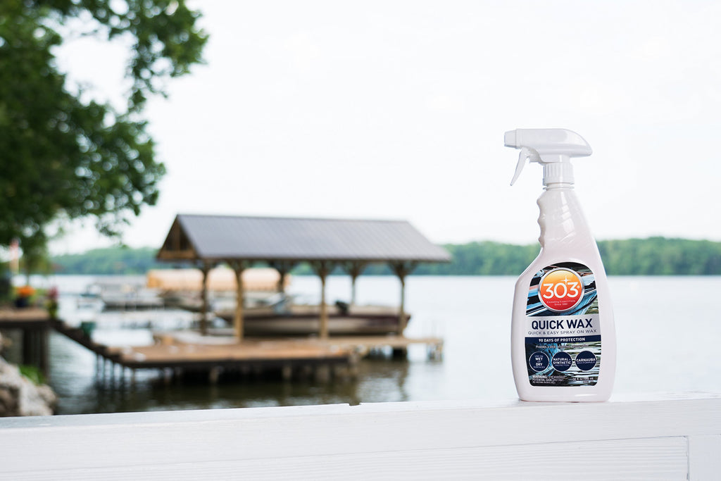 Marine Quick Wax Spray On Carnauba Wax 32 fl. oz. 6 Pack T1645