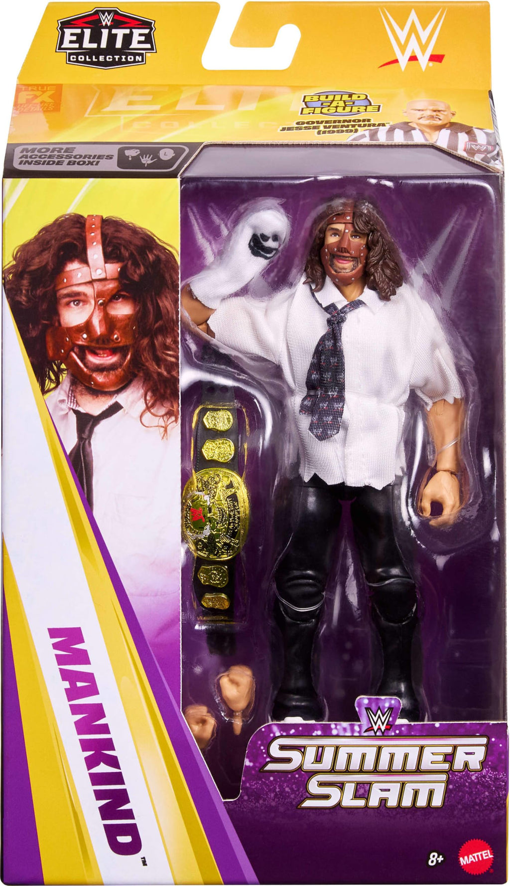 WWE Elite Collection Mankind Action Figure & Accessories O278118