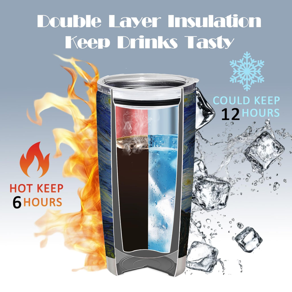 20oz Insulated Stainless Steel Tumbler with Lid A13747