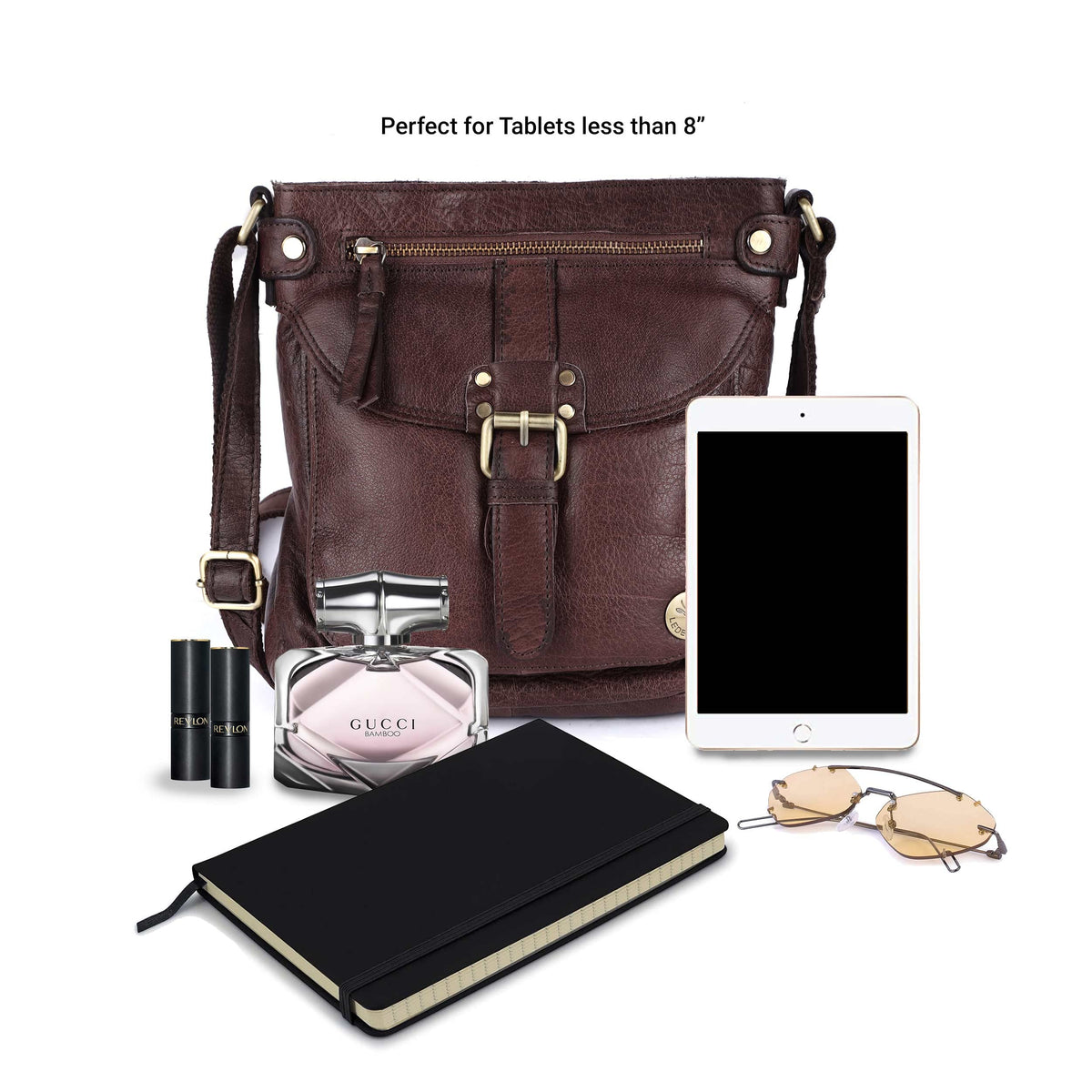 Real Leather Crossbody Handbags & Purses K36923