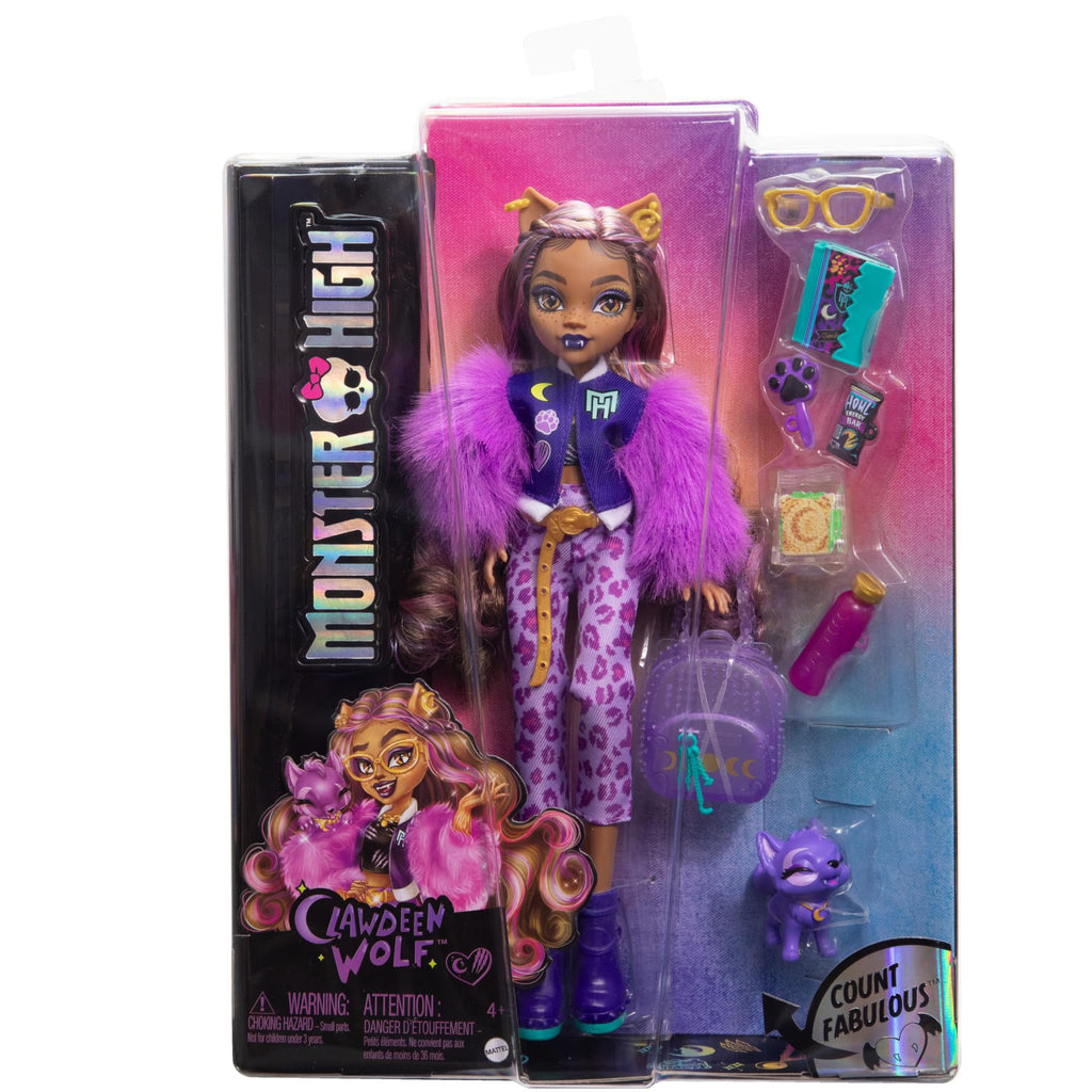 Clawdeen Wolf Doll M364