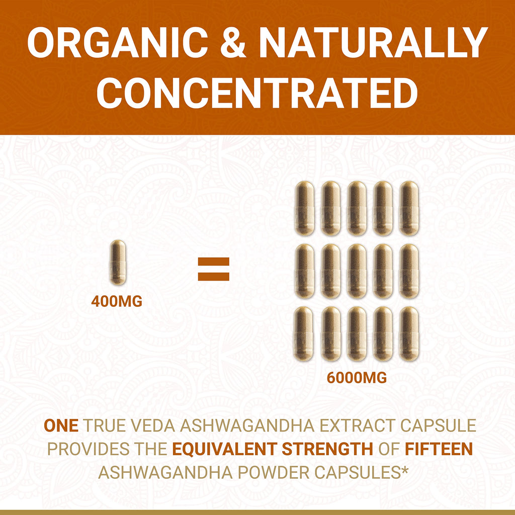 Organic Ashwagandha Root Extract Capsules Y67954