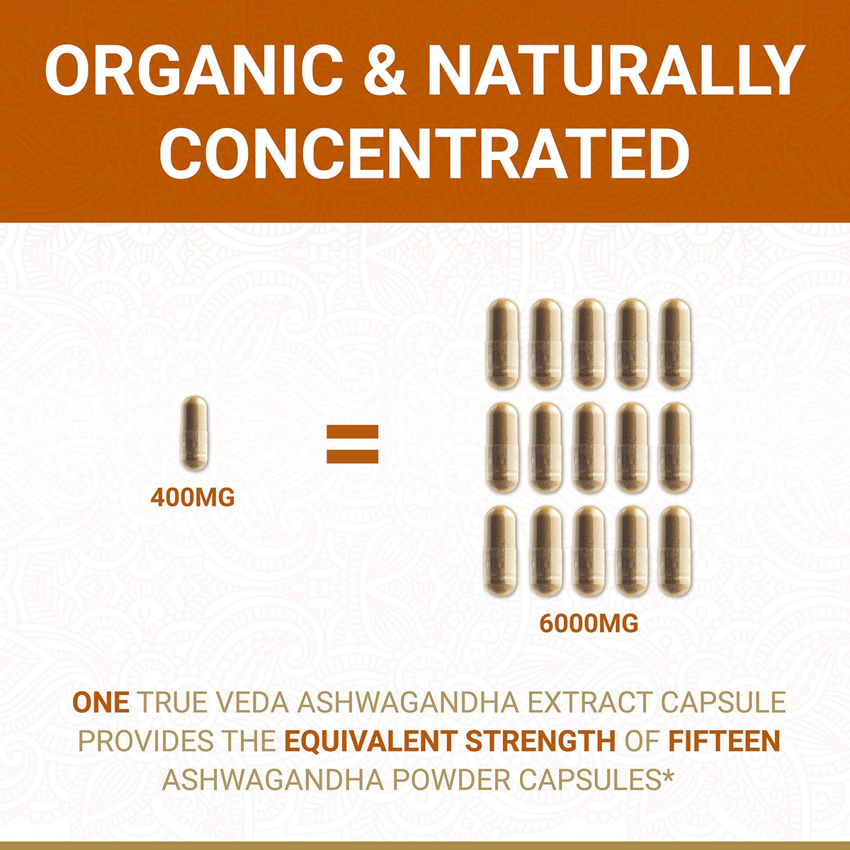 Organic Ashwagandha Root Extract Capsules Y67954