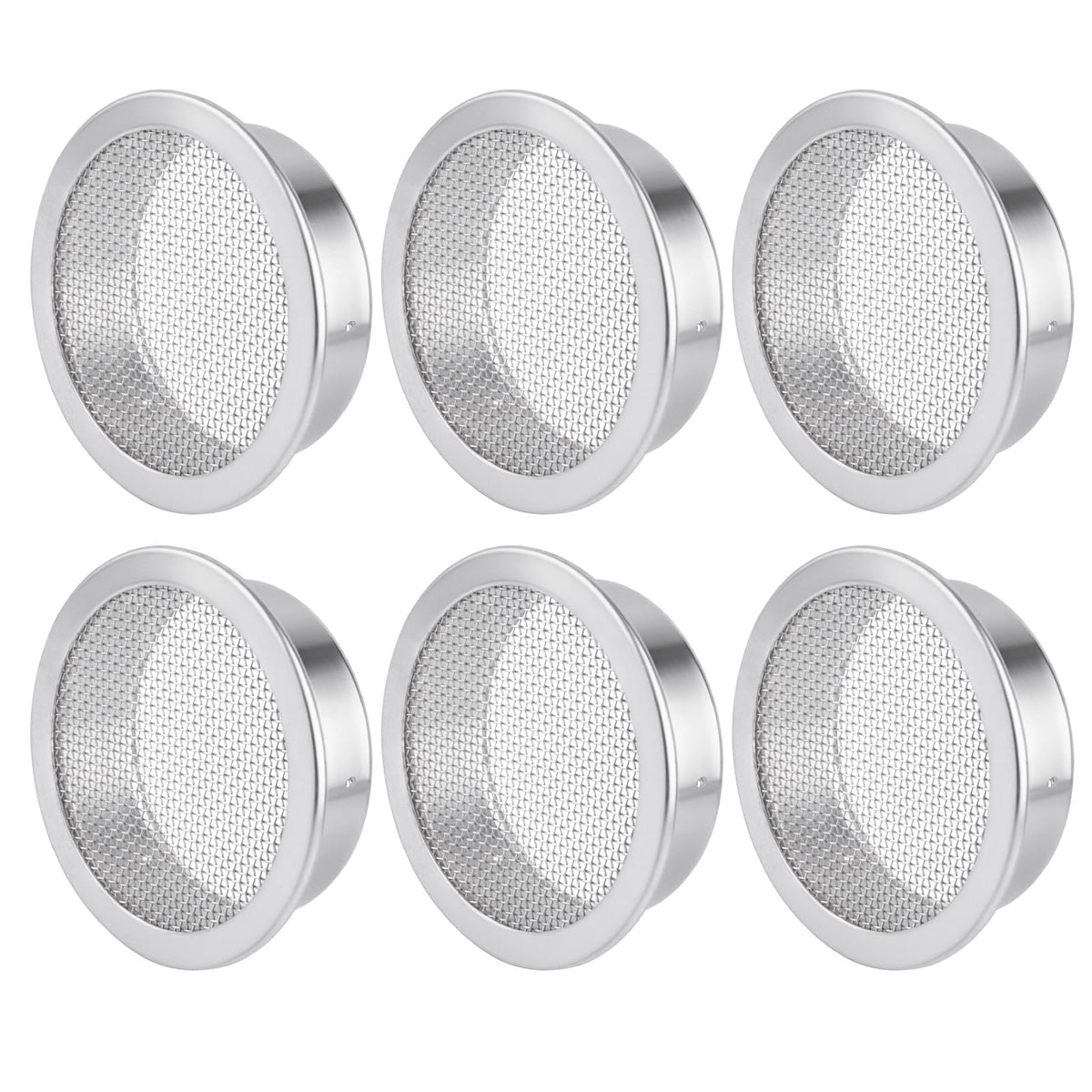 2-Inch Round Open Screen Vent 6 Pack V67401