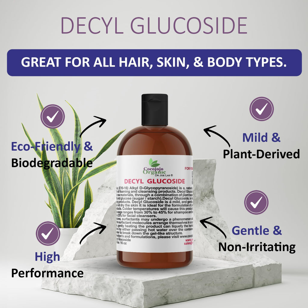Decyl Glucoside Natural Surfactant 16 Oz P76553