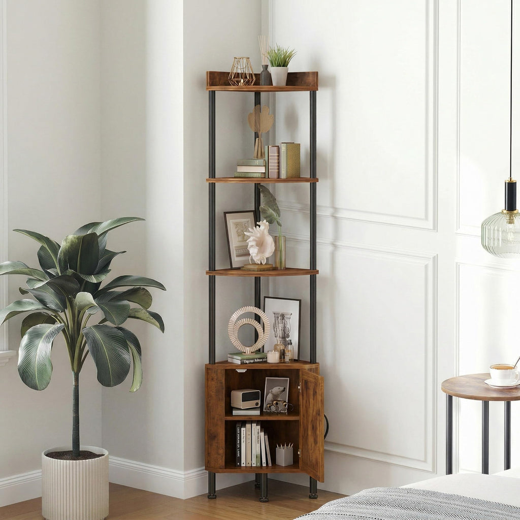 5-Tier Corner Shelf Stand D5108