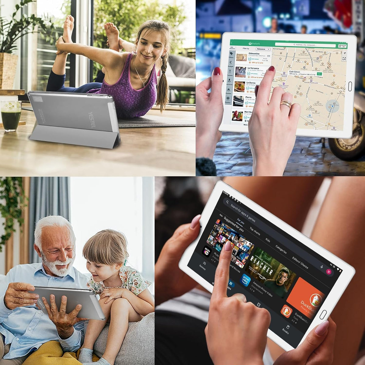 10.1 inch Android Tablet with Keyboard & Mouse A1282