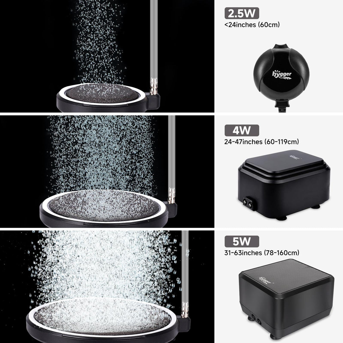 Aquarium Air Stone Diffuser Kit 2 x 2 Inch H7325