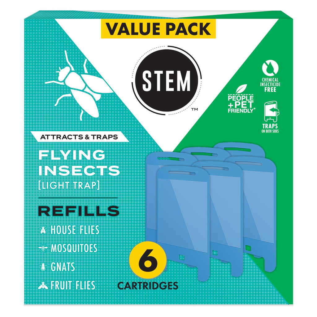 Insect Light Trap Refill Cartridges, 6 Count S1426