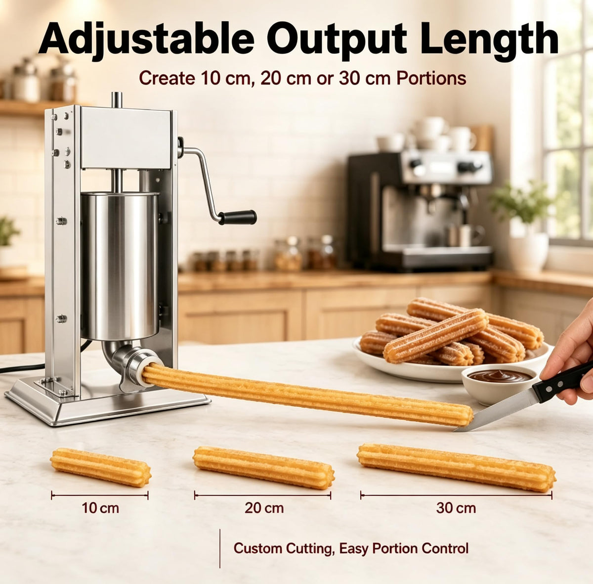 3-in-1 Manual Sausage Stuffer 15LB A3546
