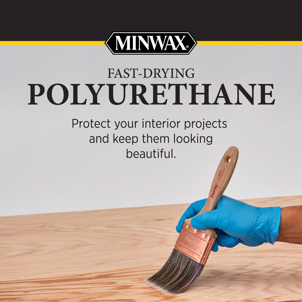 Clear Satin Fast Drying Polyurethane Spray F2558