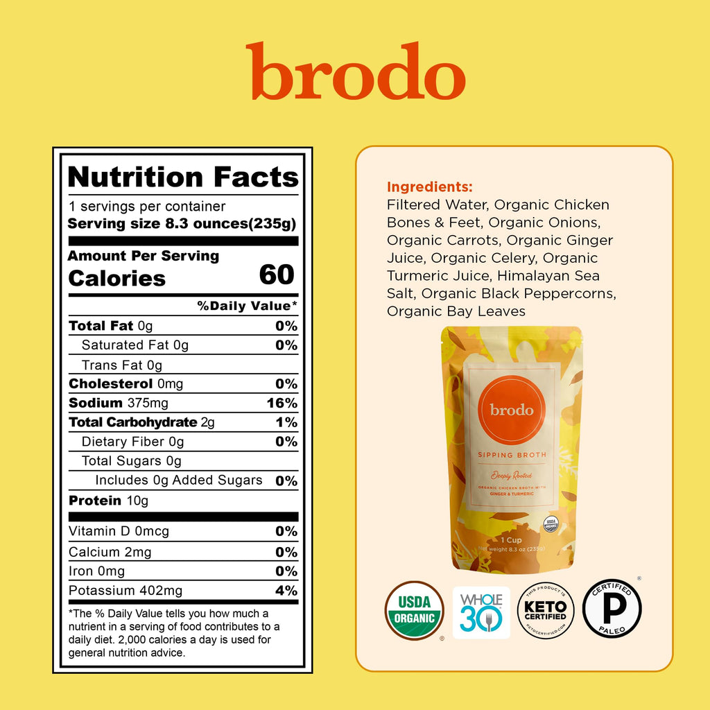 Grass-Fed Beef Bone Broth 8.3 oz Q82153
