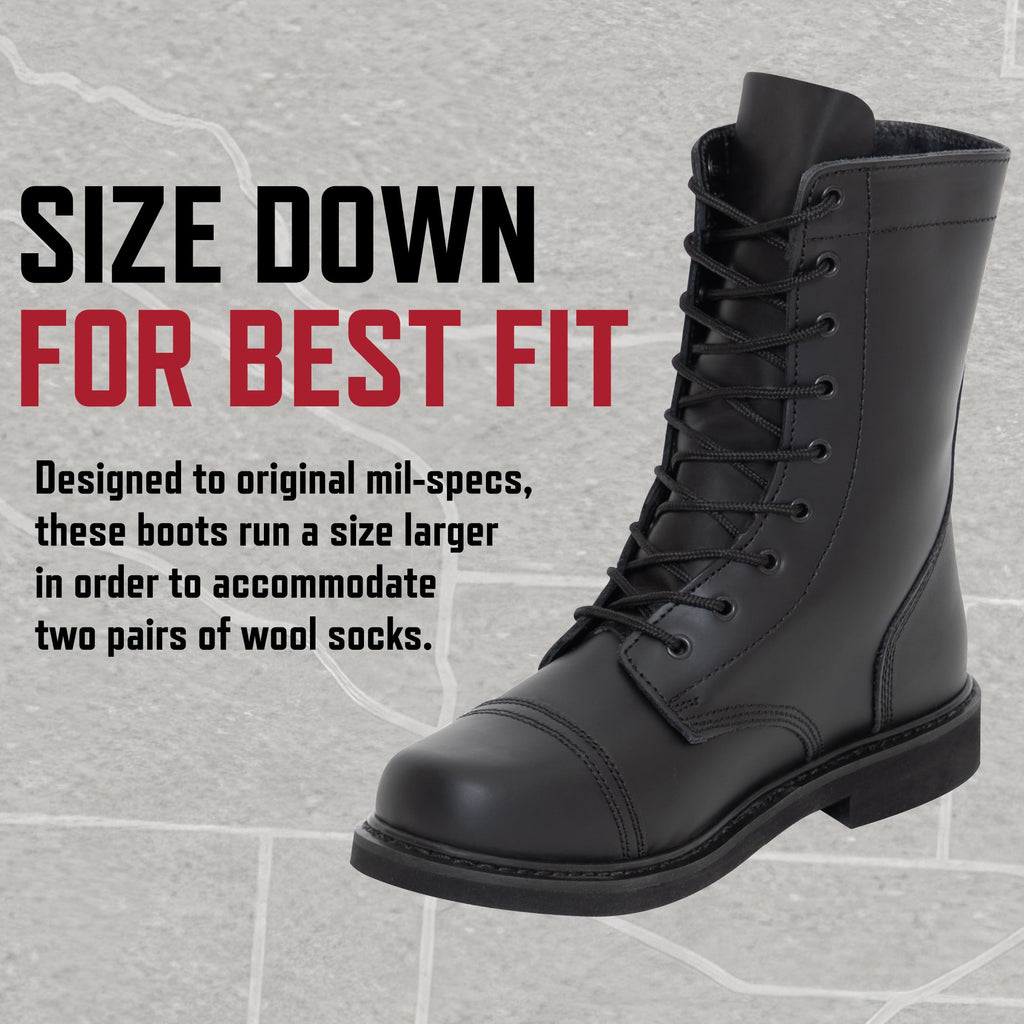 9 Inch Paratrooper Boots Q258278