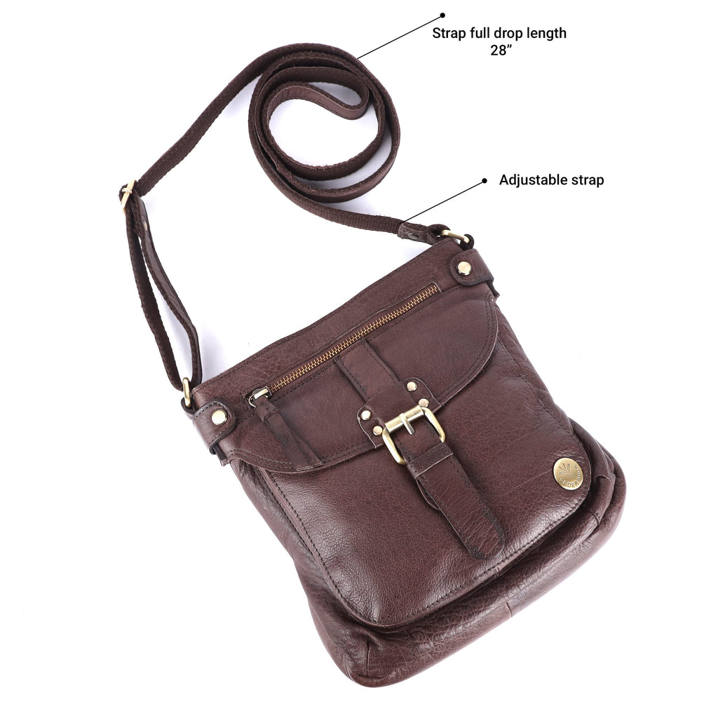Real Leather Crossbody Handbags & Purses K36923