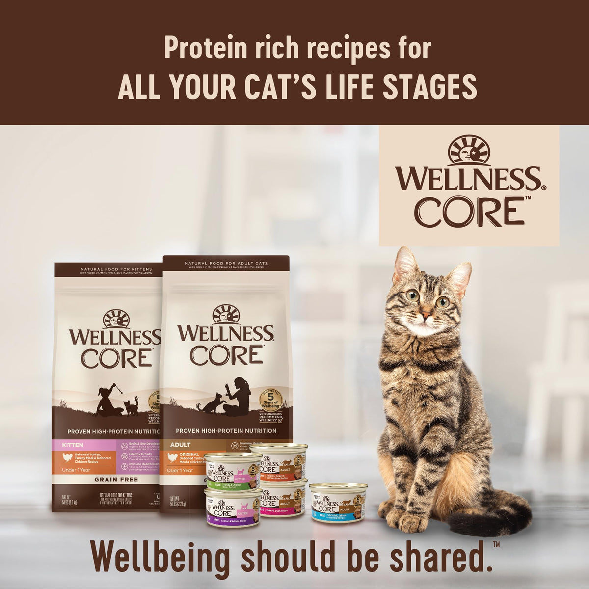 Grain Free Turkey and Chicken Dry Cat Food S1672
