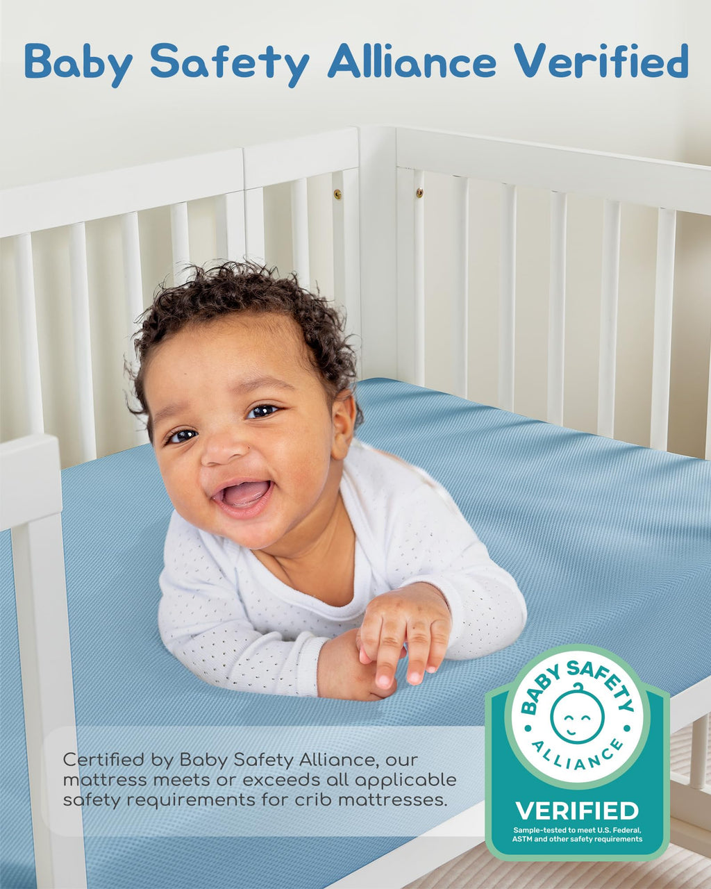 Breathable Waterproof Crib Mattress L406
