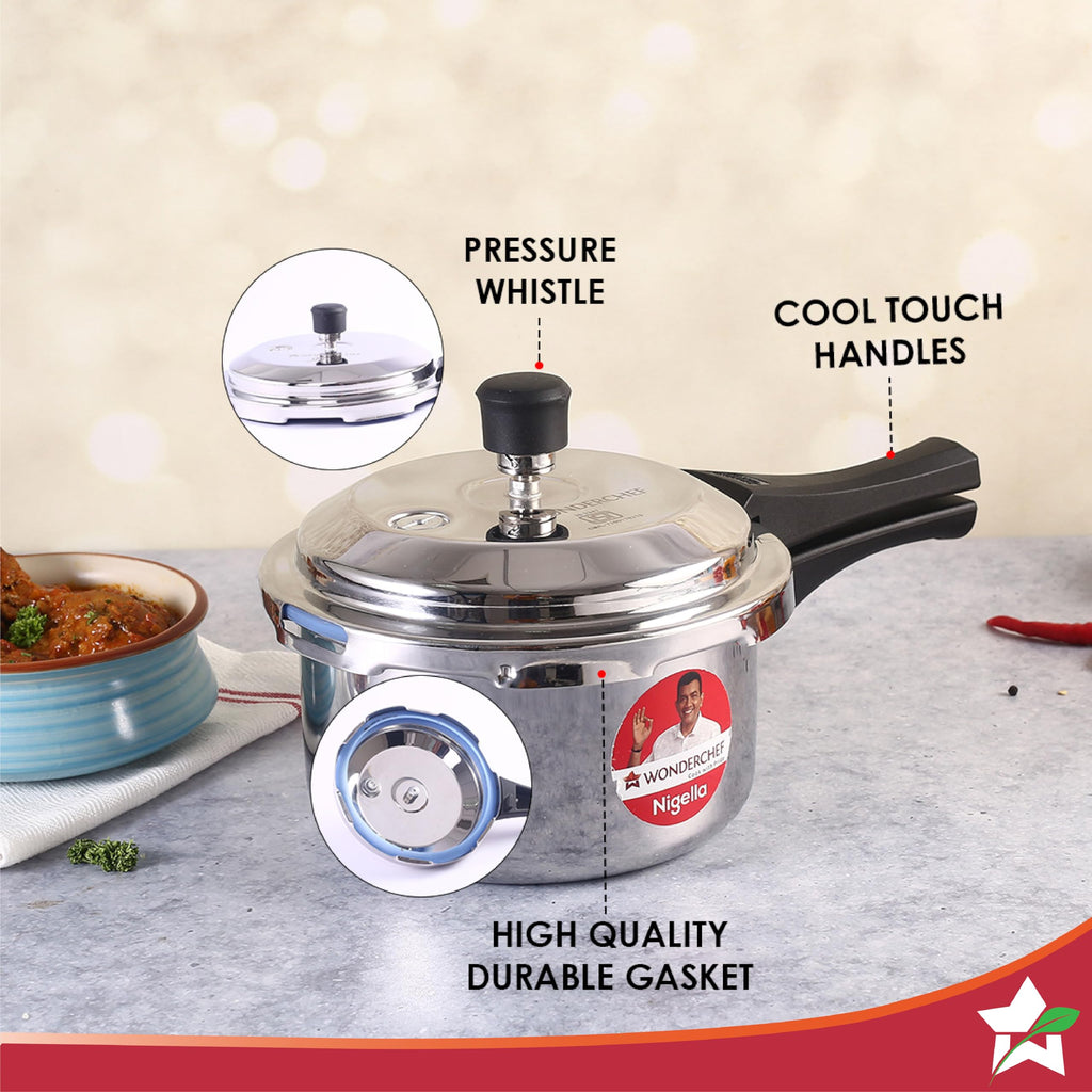 3L Tri-Ply Pressure Cooker I345