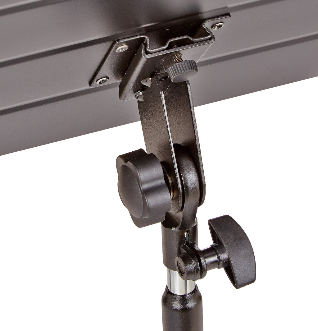 Portable Height Adjustable Black Metal Sheet Music Stand R358513