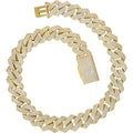 Miami Cuban Link Chain with 5A CZ 18K Gold Plated X557553
